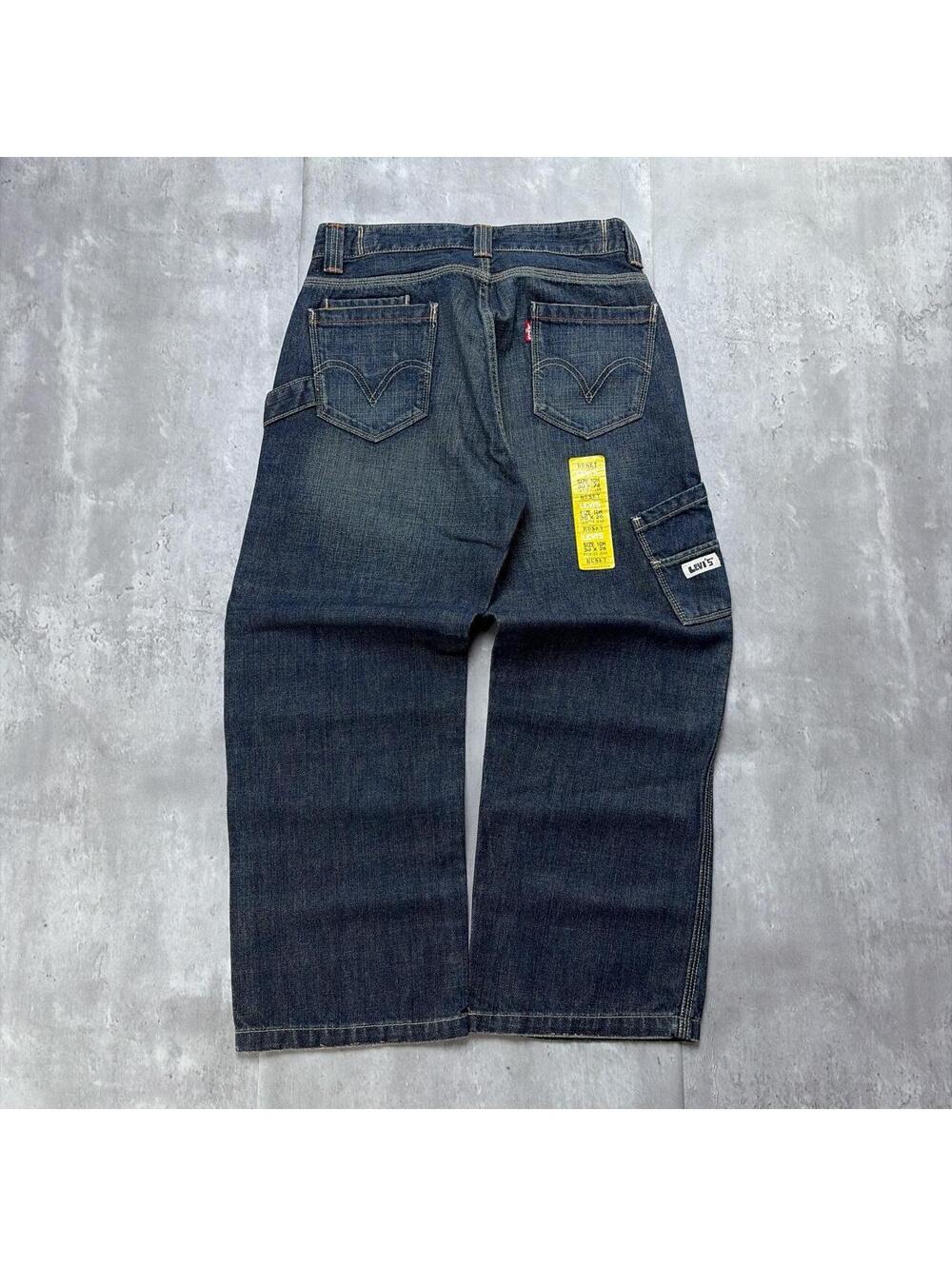 Y2K Dark Wash Levi’s Deadstock Carpenter Painter Denim Jeans